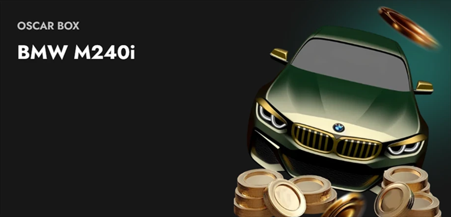 BMW M240i jako nagroda w promocji Oscar Box