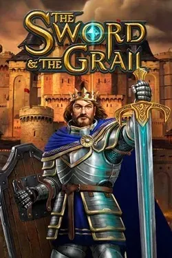 Slot The Sword & The Grail z rycerzem i zamkiem